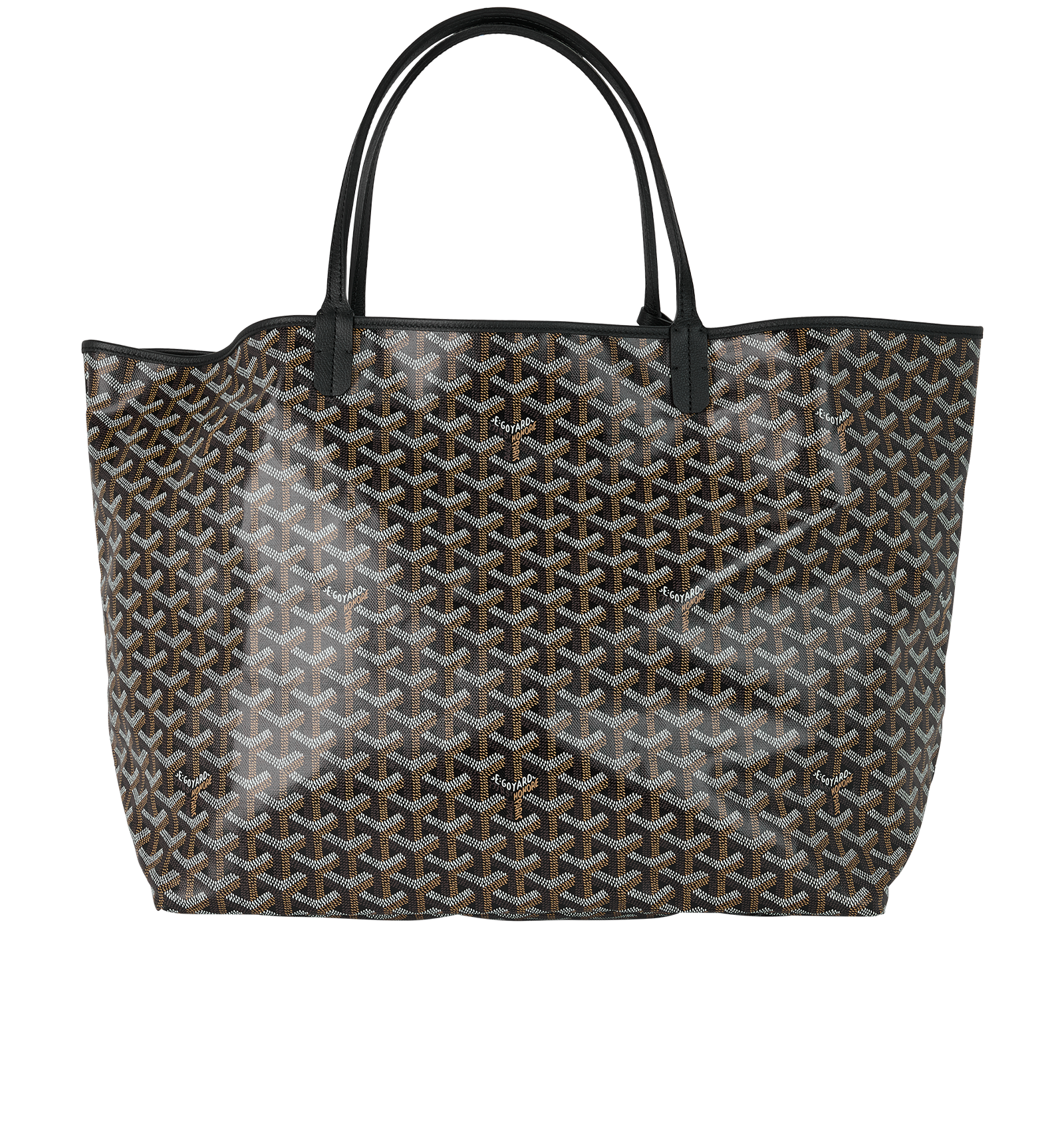 Saint Louis GM, &pound;1,600, Handbags, Black, Canvas, Back view